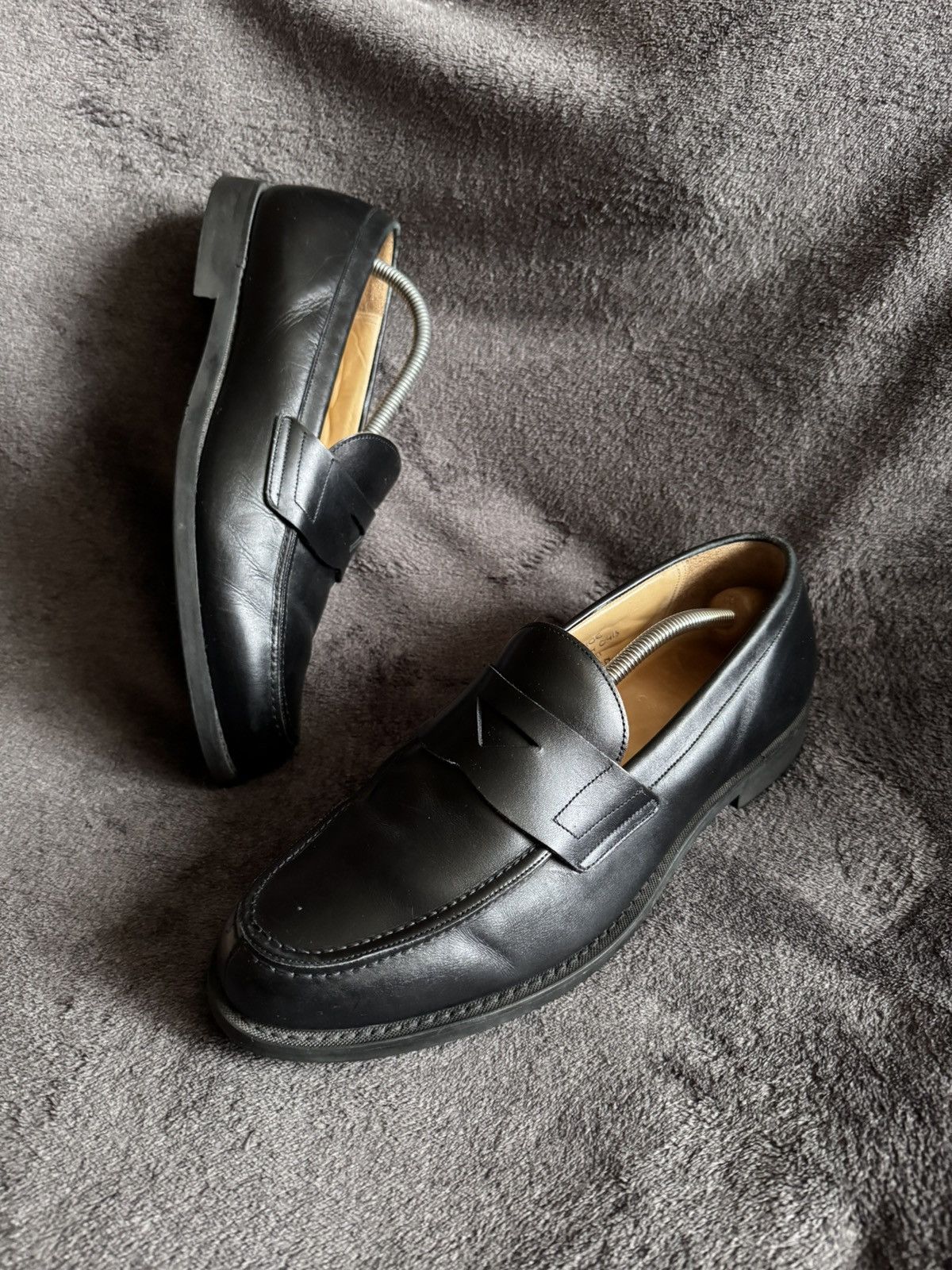 Church's Custom Grade Leather Loafers Shoes Handmade England