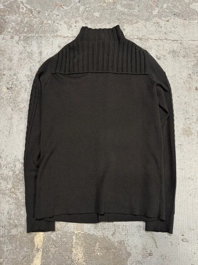 トップス 00s Marithe + Francois Girbaud cardigan 2000s Marithé + François Girbaud Grey Brown Cardigan