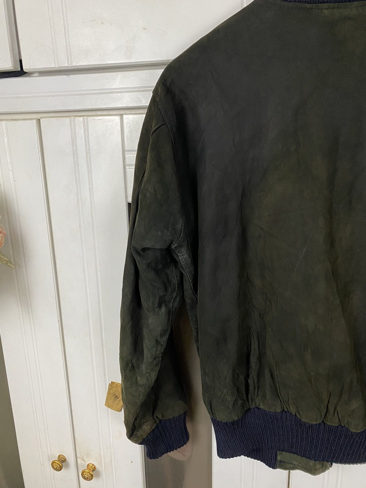 Vintage Vintage Suede Bomber Jacket Size US M / EU 48-50 / 2 - 5 Thumbnail