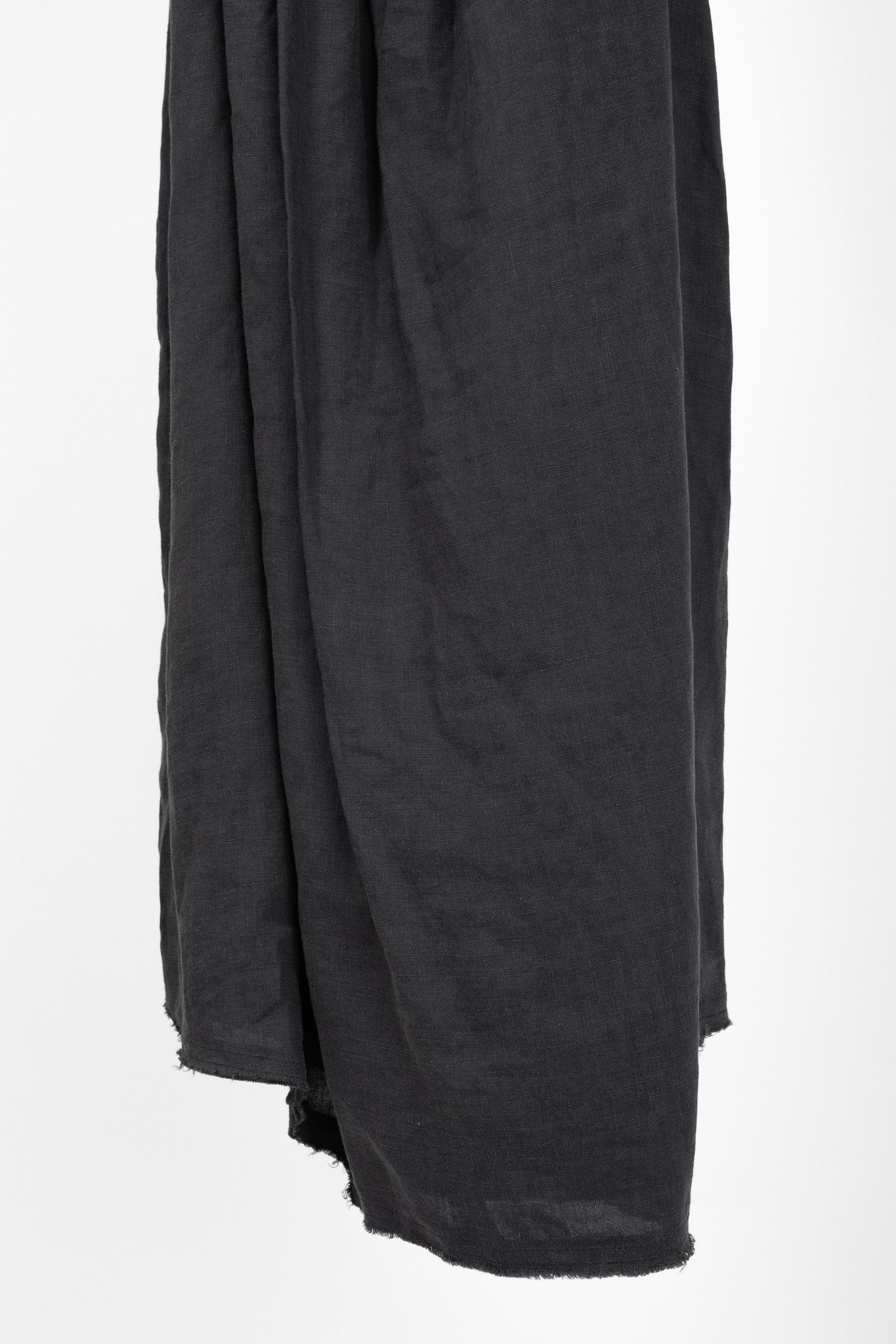 Sarah Pacini Sarah Pacini Grey Linen Tie-Waist Sleeveless Midi Dress Size M / US 6-8 / IT 42-44 - 8 Thumbnail