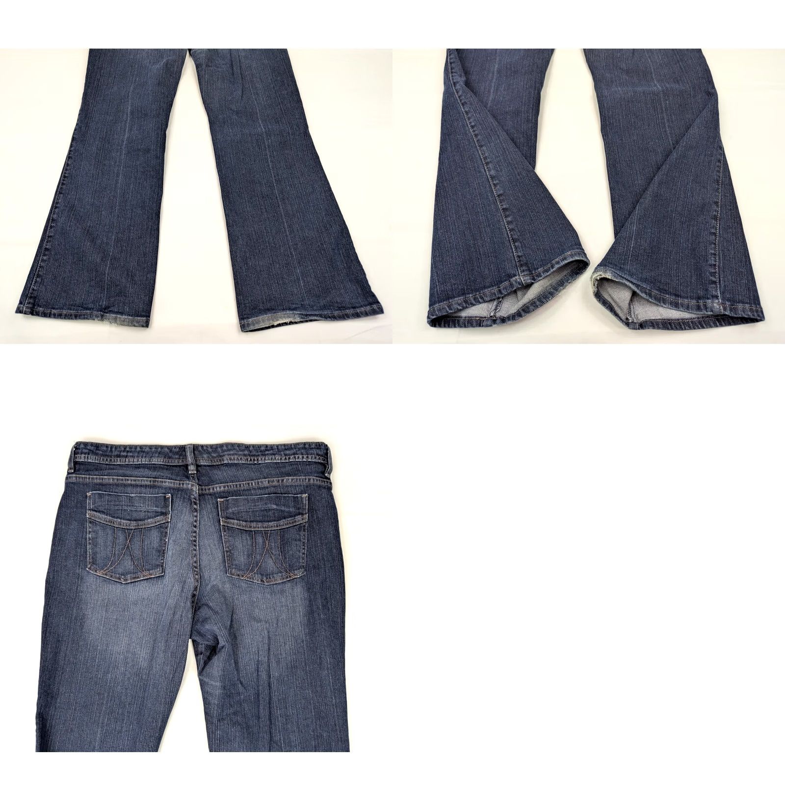 Lee LEE Riders Jeans Bootcut Blue 18L Women Plus 18 Long Denim 5-Pocket Embroidered Back Pocket Size 40" / US 18 - 8 Thumbnail