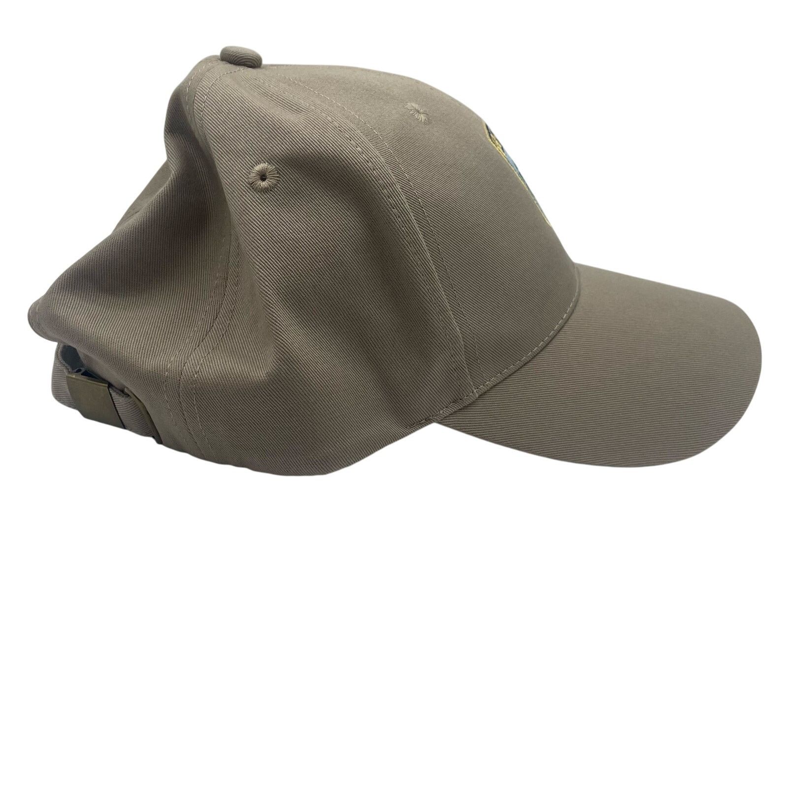 Other Bass Fishing Member Hat Cap Khaki Canvas Brown Adjustable Size ONE SIZE - 3 Thumbnail