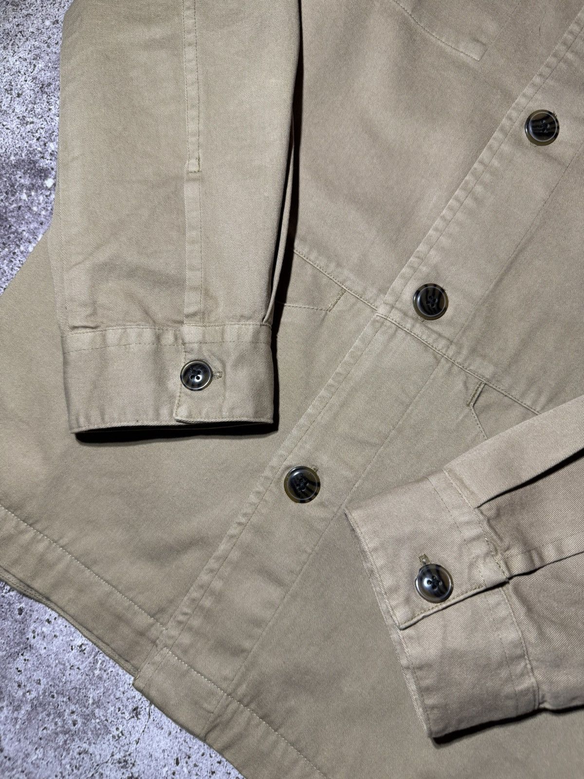 Barbour × Vintage Barbour Vintage Overshot Jacket Beige y2k Outdoor Streetwear Size US XL / EU 56 / 4 - 3 Thumbnail