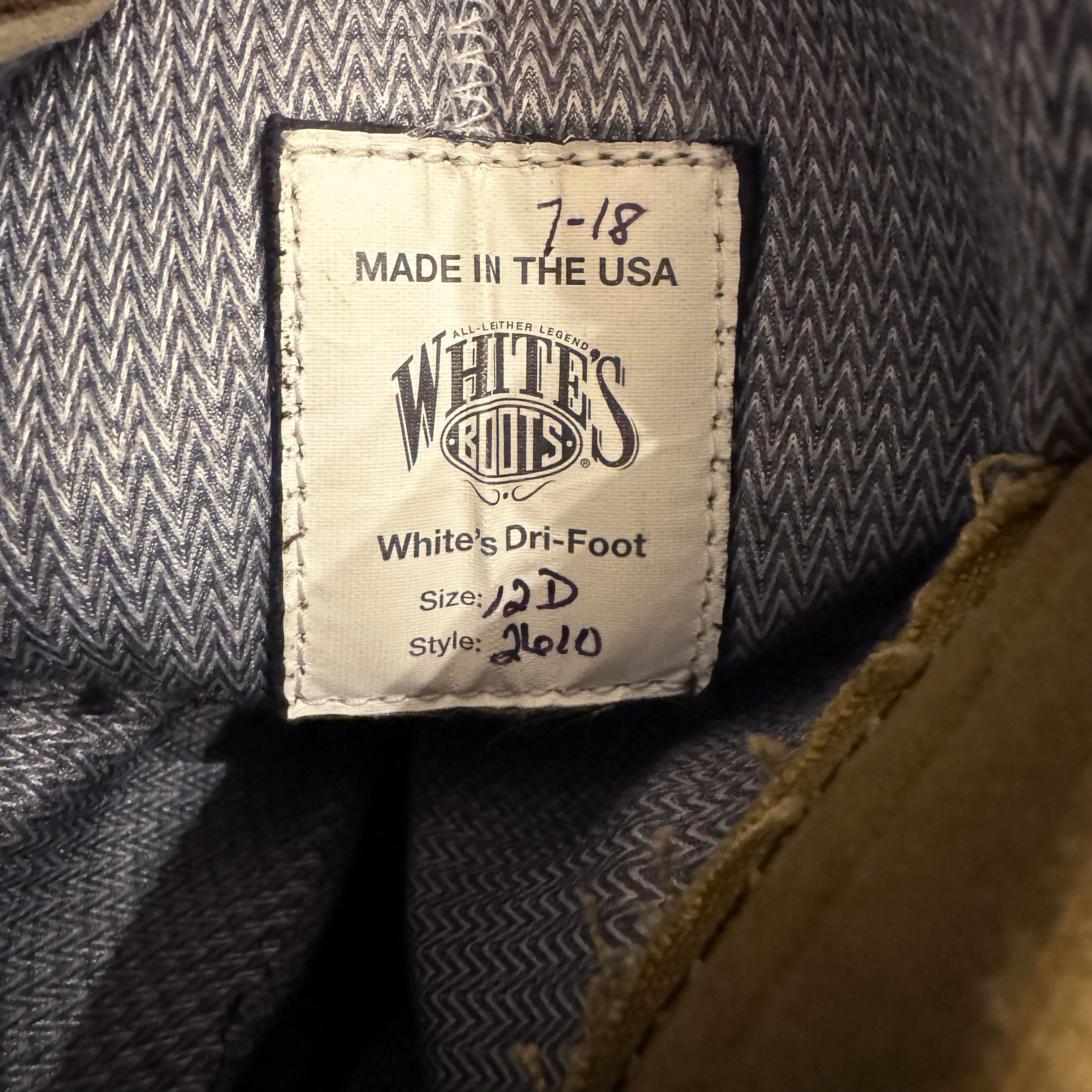 Filson × White's Boots FILSON X WHITES 2610 Dry Foot Sierra Boot Size US 12 / EU 45 - 11 Thumbnail