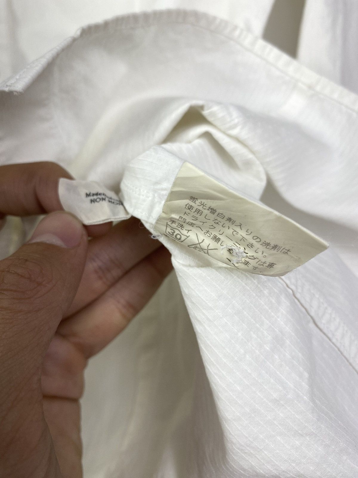 Issey Miyake × Japanese Brand × Mademoiselle Non Non shirt mademoiselle non non issey miyake Size US S / EU 44-46 / 1 - 7 Thumbnail