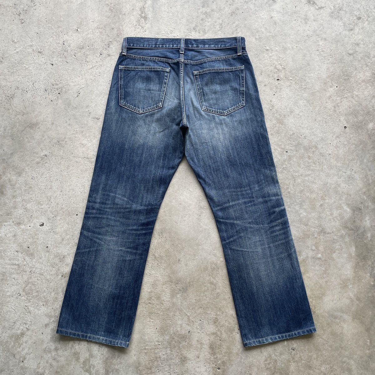 Japanese Brand W33x28.5💥 Vintage Japanese Faded Jeans Pants Denim Size US 33 - 11 Thumbnail