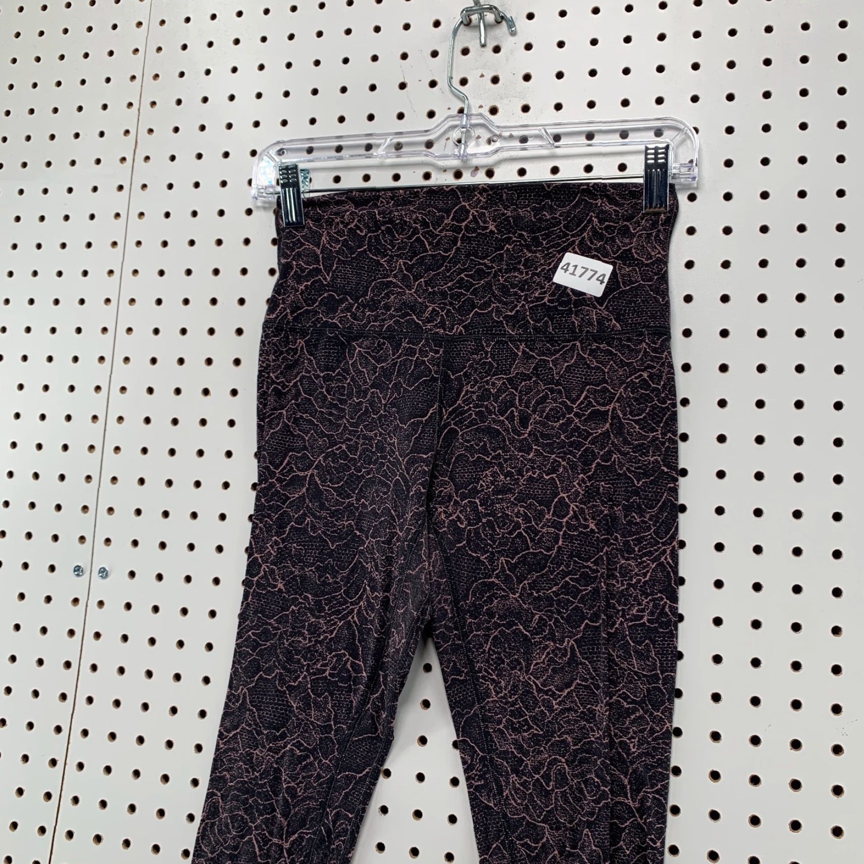 Lululemon VINTAGE Lululemon Align Leggings Womens Size 4 Black Purple Yoga Skinny Ankle 24x28 Size 27" / US 4 / IT 40 - 6 Thumbnail