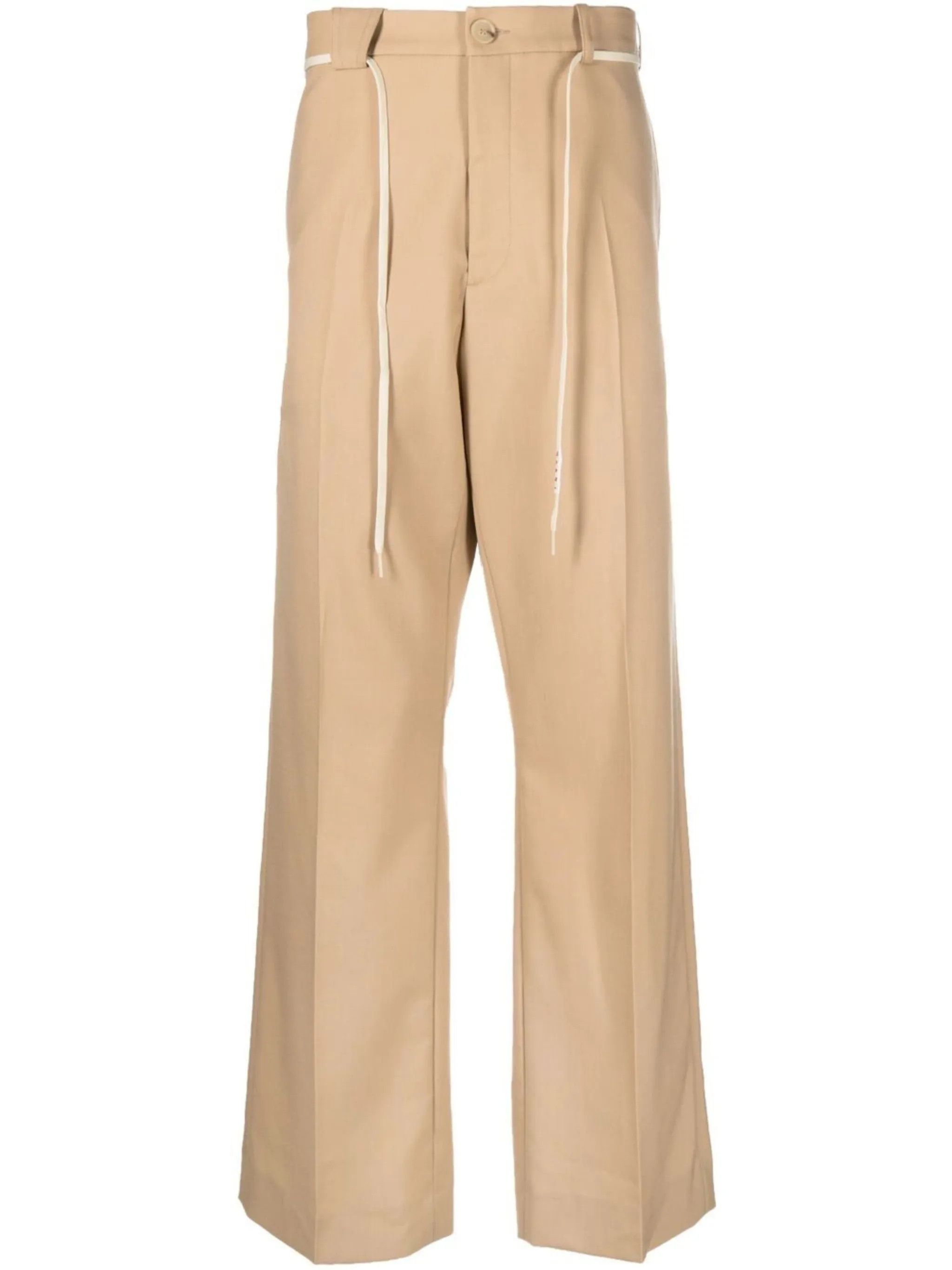 Marni o1y0225 Casual Pant in Beige Size US 34 / EU 50 - 1 Thumbnail