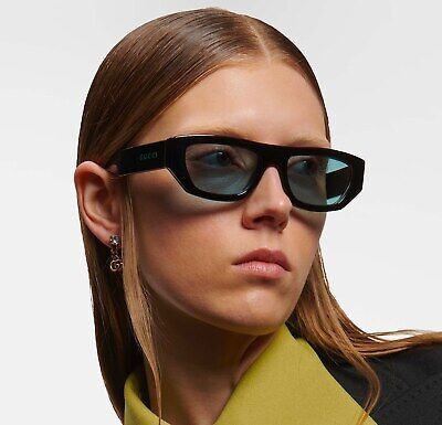 Gucci NEW GUCCI GG1134S-004 Black Green Size ONE SIZE - 2 Thumbnail