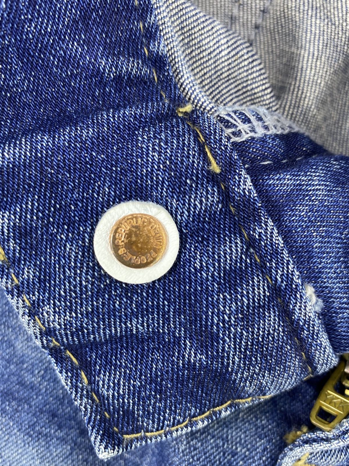 Japanese Brand Japanese Brand DPSR Distressed Blue Wash Denim - J1080 Size US 32 / EU 48 - 11 Thumbnail