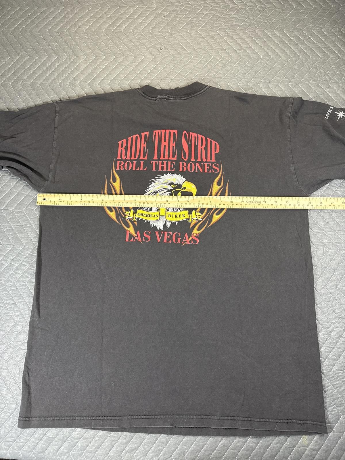 Harley Davidson Vintage 1996 Harley Davidson Las Vegas T-Shirt XXL Size US XXL / EU 58 / 5 - 7 Thumbnail