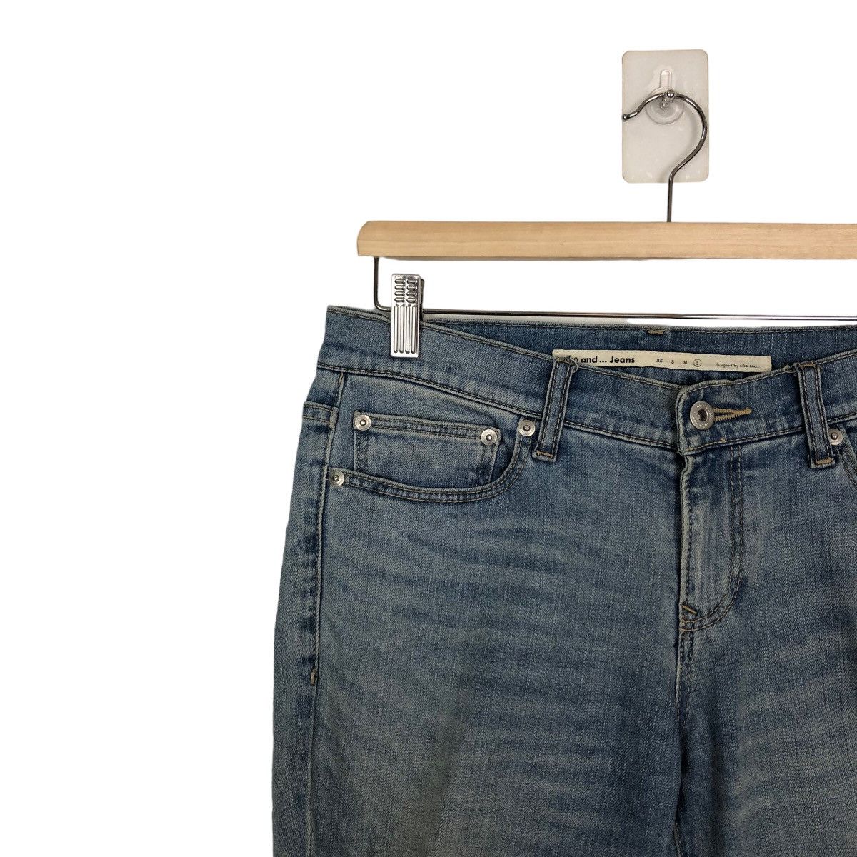 Japanese Brand 🔥SKINNY CUT DISTRESSED DENIM JEANS NICO AND JEANS JAPAN Size US 30 / EU 46 - 5 Thumbnail