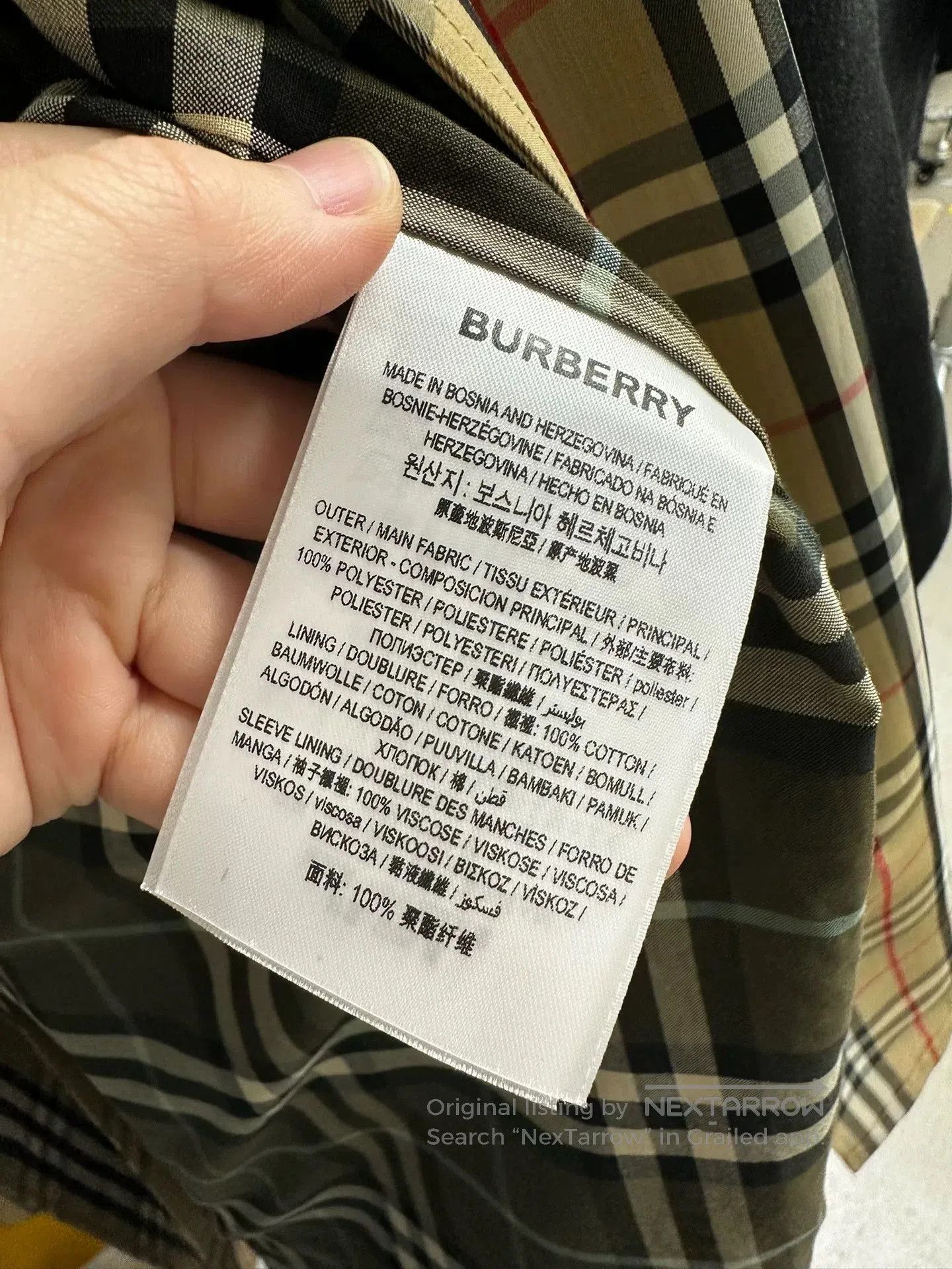 Burberry Burberry Trench Coat. Size S / US 4 / IT 40 - 6 Thumbnail
