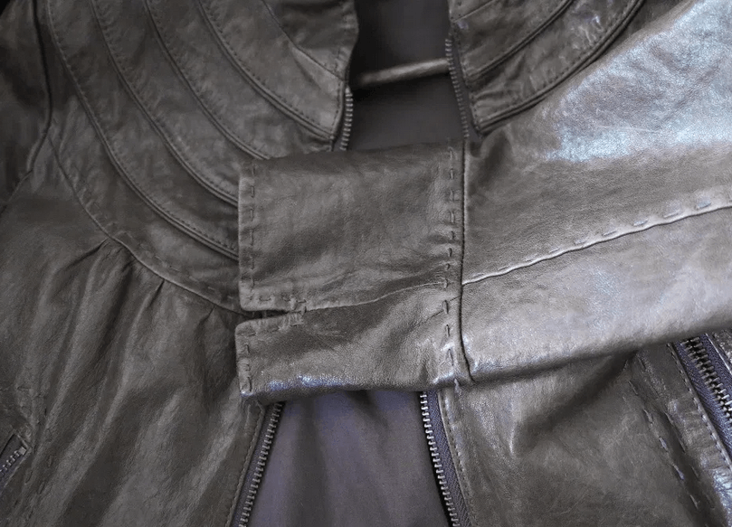Nine West Genuine leather green jacket sz S brand Nine West Vintage Size S / US 4 / IT 40 - 5 Thumbnail