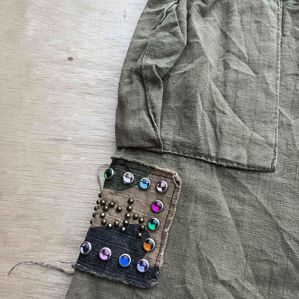 Japanese Brand SNATCH JEANS #03614 VINTAGE CARGO Y2K like GOA JAPAN Size 30" / US 8 / IT 44 - 10 Thumbnail