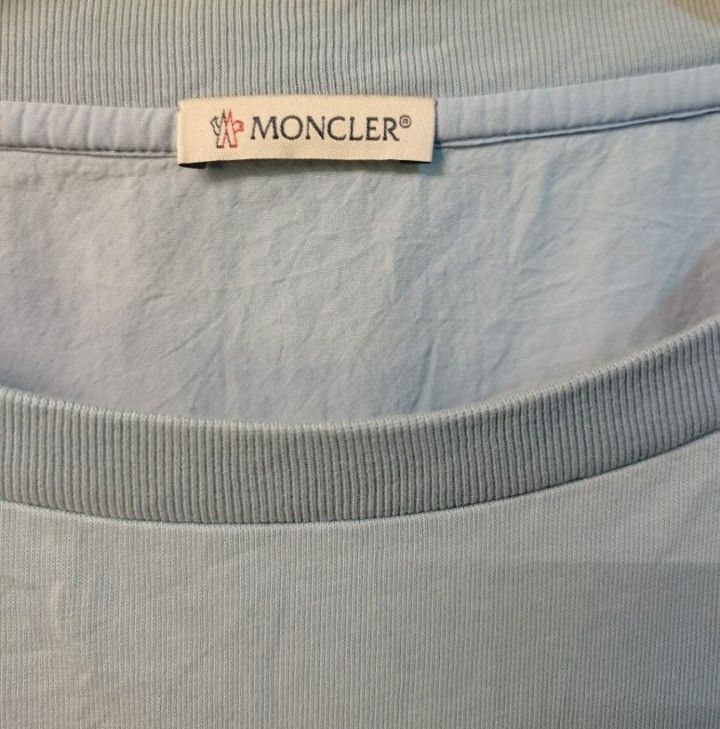 Moncler Moncler Cotton Jersey Drawstring Waist Top Size S / US 4 / IT 40 - 3 Thumbnail