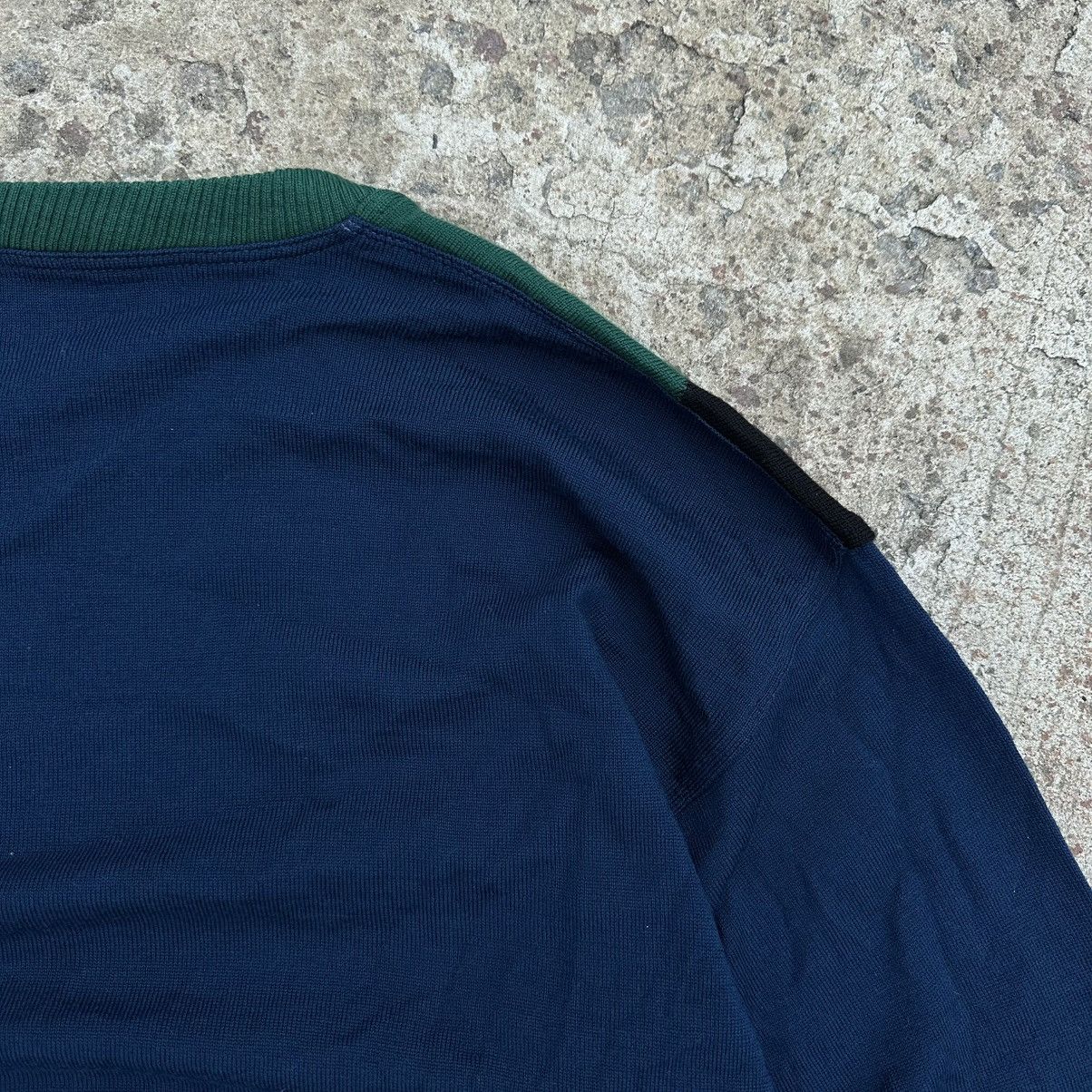 Dalmine × Vintage VTG Dalmine Uomo Geometric Coloured Patterns Sweater Lana Size US XL / EU 56 / 4 - 11 Thumbnail