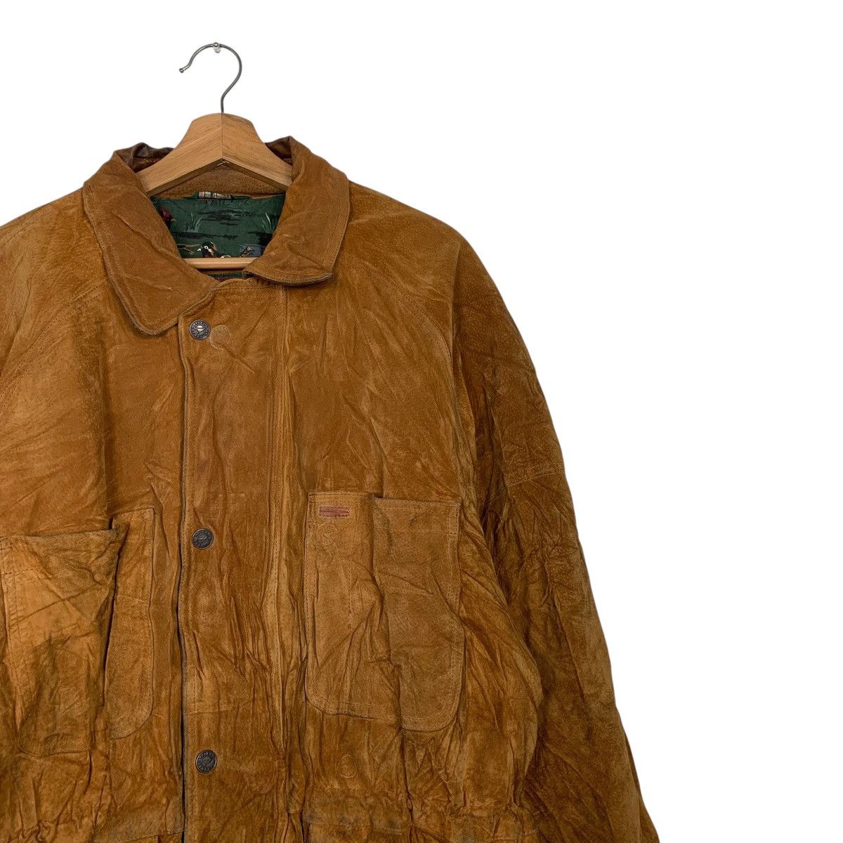 Japanese Brand Japanese Brand Field Stream Multipocket Leather Jacket Size US L / EU 52-54 / 3 - 5 Thumbnail