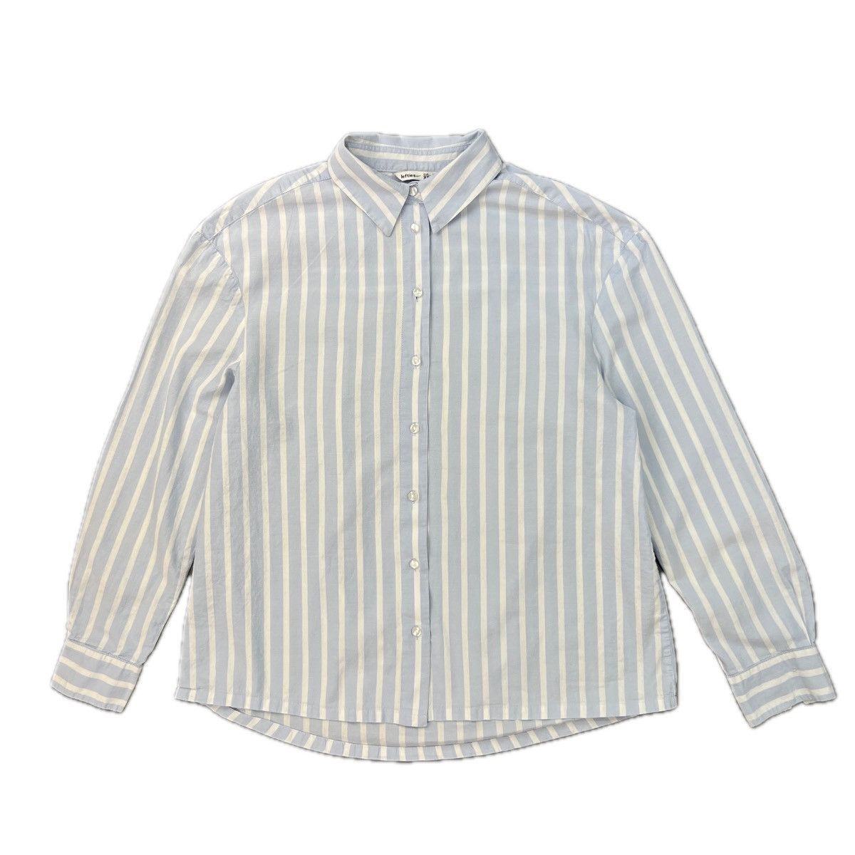 Designer EU Designer Pinstriped Button Up Shirt Size US XS / EU 42 / 0 - 1 Thumbnail