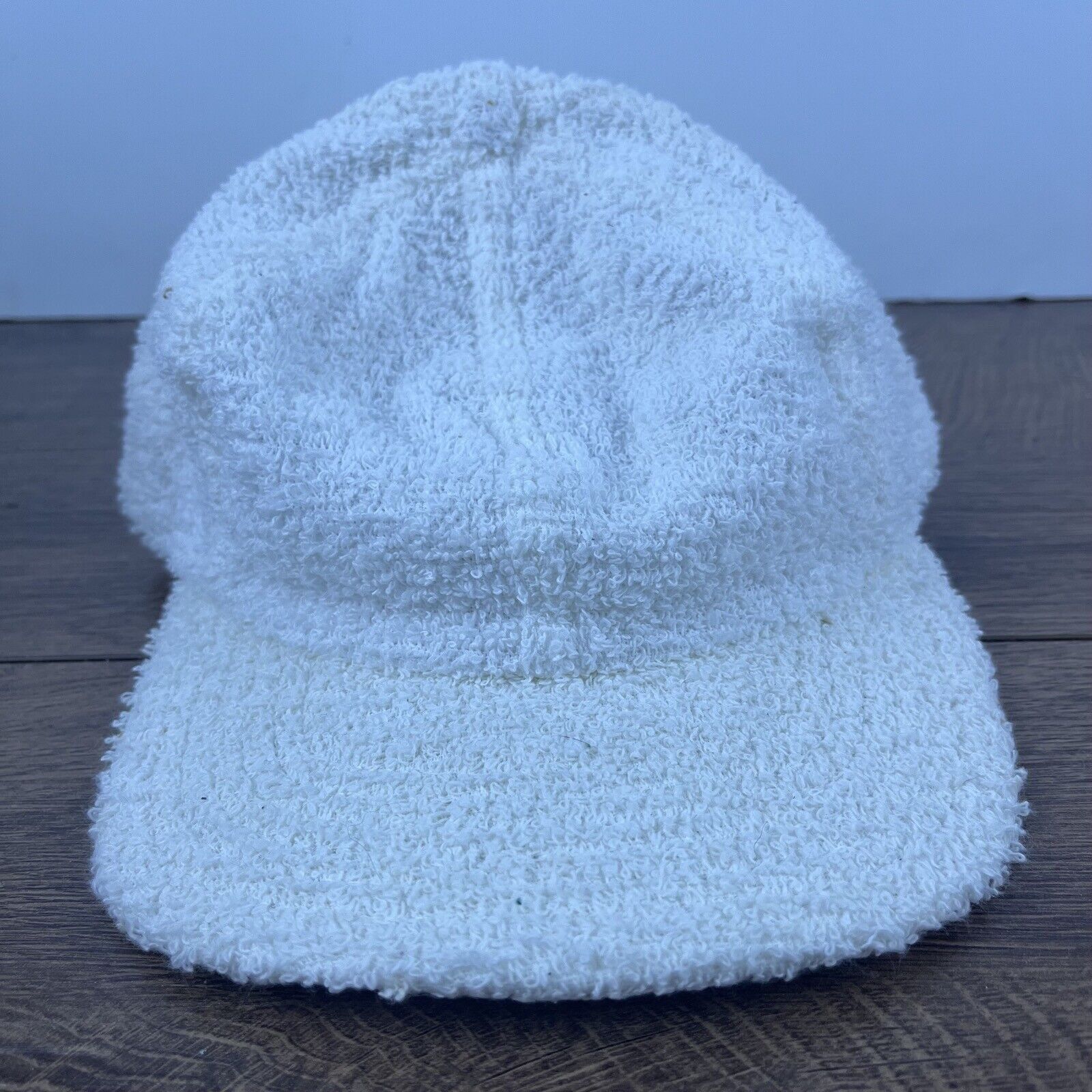 Other Terry Cloth White Hat Terry Adjustable Hat White Hat Adjusta Size ONE SIZE - 1 Thumbnail