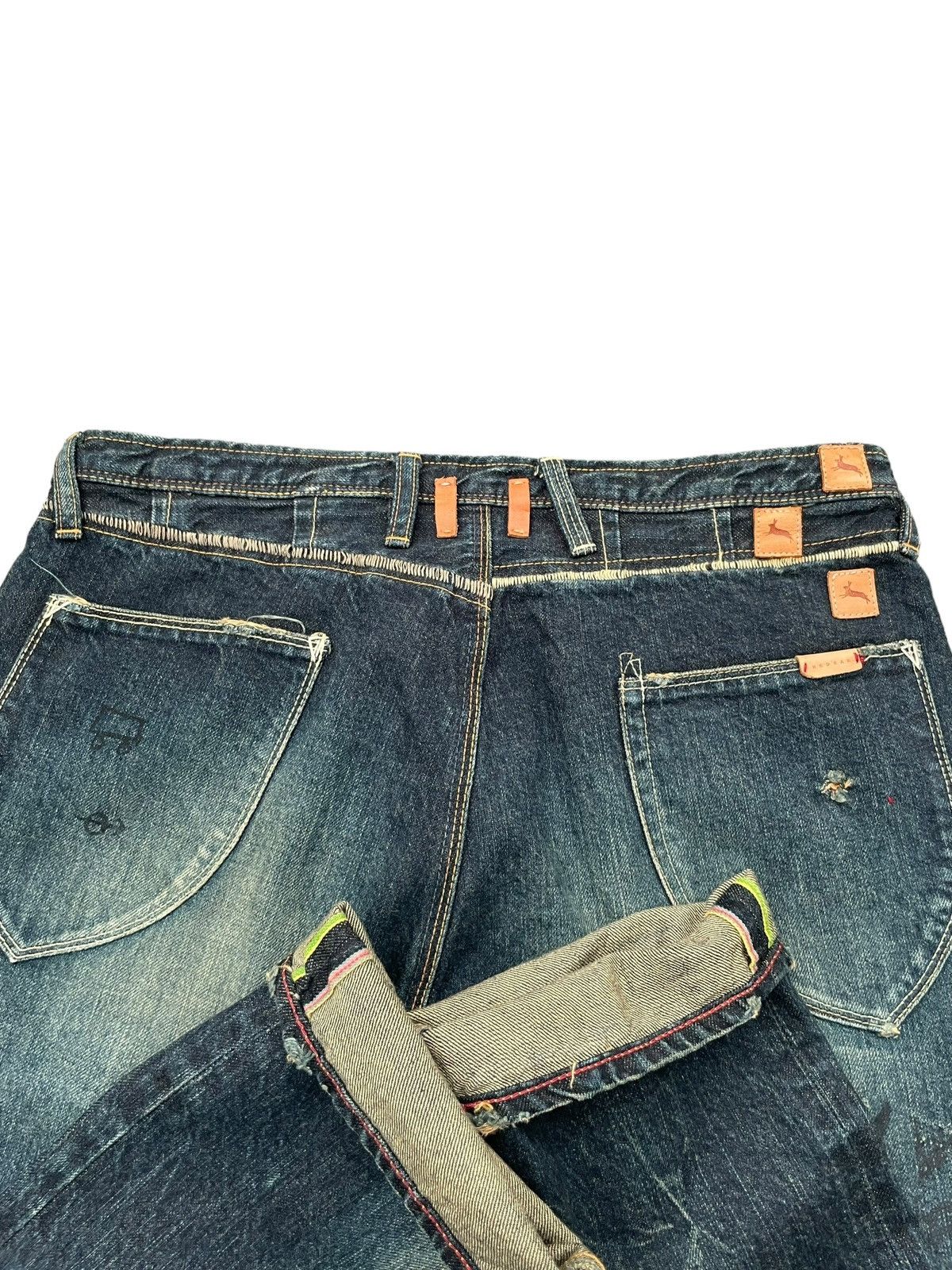 Japanese Brand × Paul Smith Red Ear Paul Smith Red Ear Howgate Wonder Selvedge Distresed Size US 31 - 24 Thumbnail