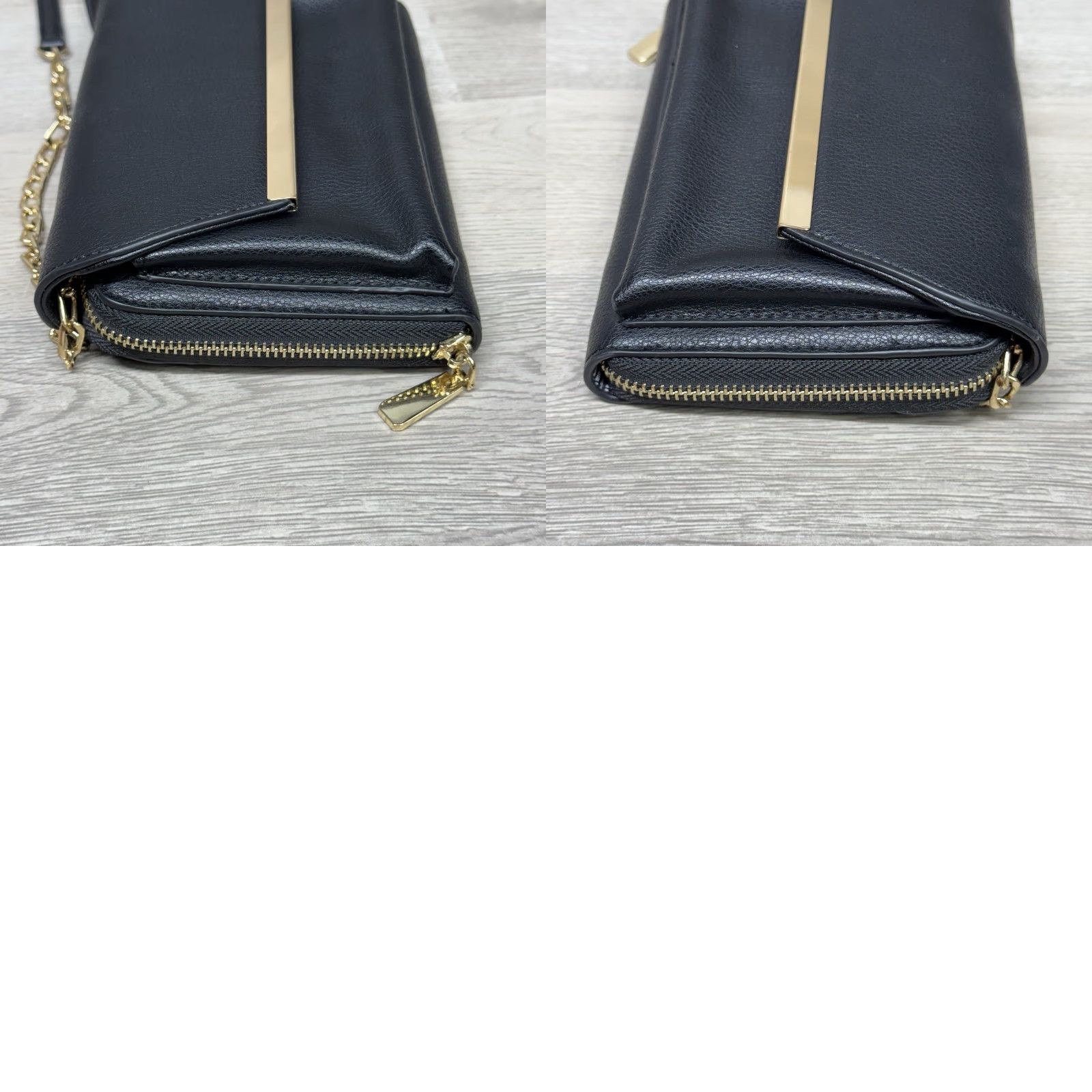 Madison MADISON WEST Black Convertible Wristlet Crossbody Bag Purse Clutch Size ONE SIZE - 8 Thumbnail