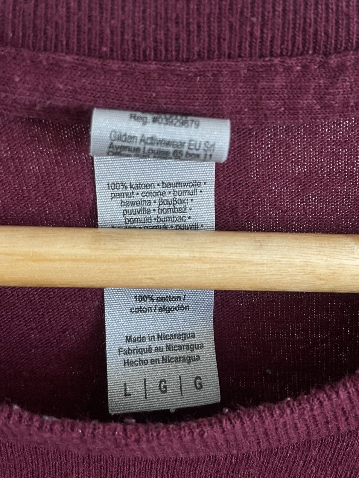Band Tees The Stone Roses Band T-Shirt Rock Burgundy Size US L / EU 52-54 / 3 - 5 Thumbnail
