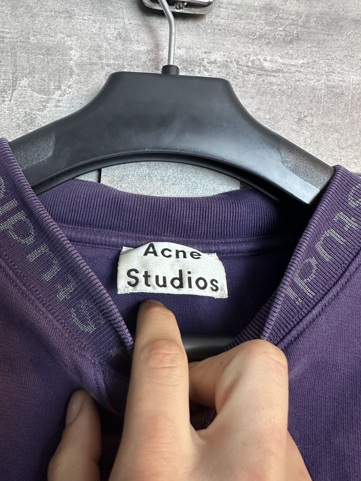 Acne Studios Acne Studios Flogho Crewneck Size US L / EU 52-54 / 3 - 3 Thumbnail