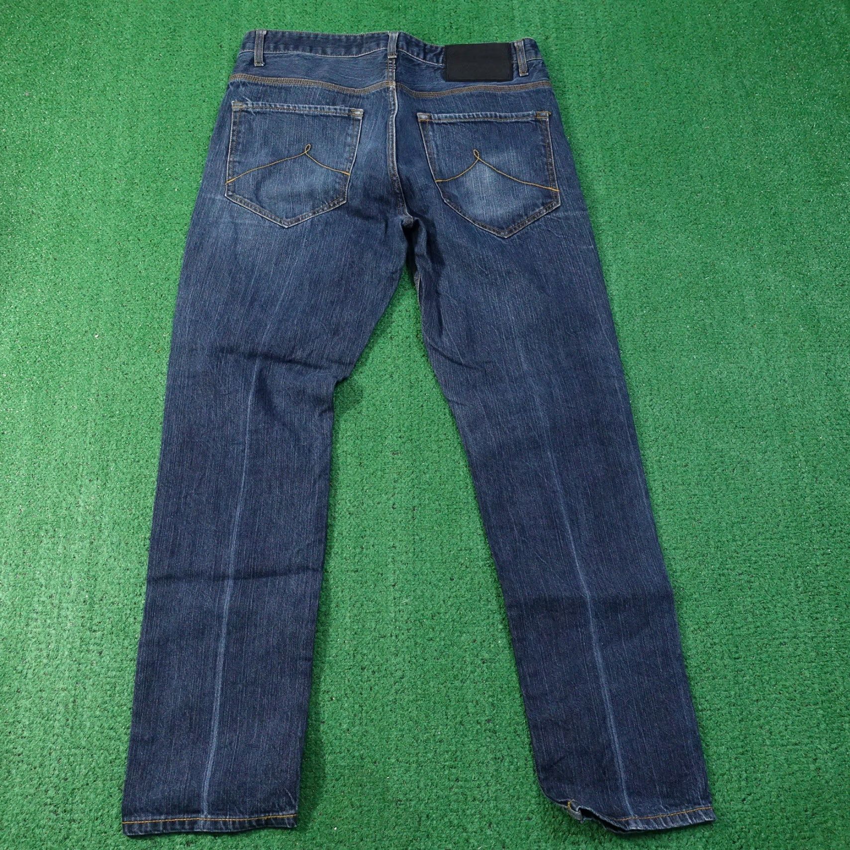 Rocawear ROCAWEAR Slim Fit Dark Wash Blue Jeans Mens Size 36 Waist 35" Size US 36 / EU 52 - 7 Thumbnail