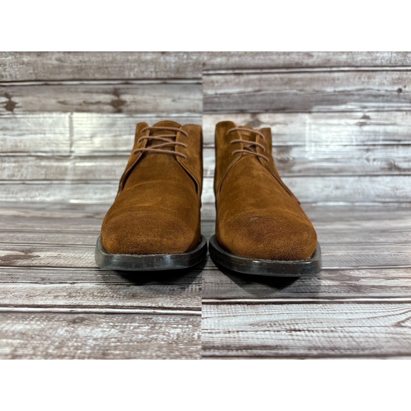 Suitsupply Suitsupply Italian Suede Ankle Chukka Boots sz 9 US 42 color Size US 9 / EU 42 - 2 Thumbnail