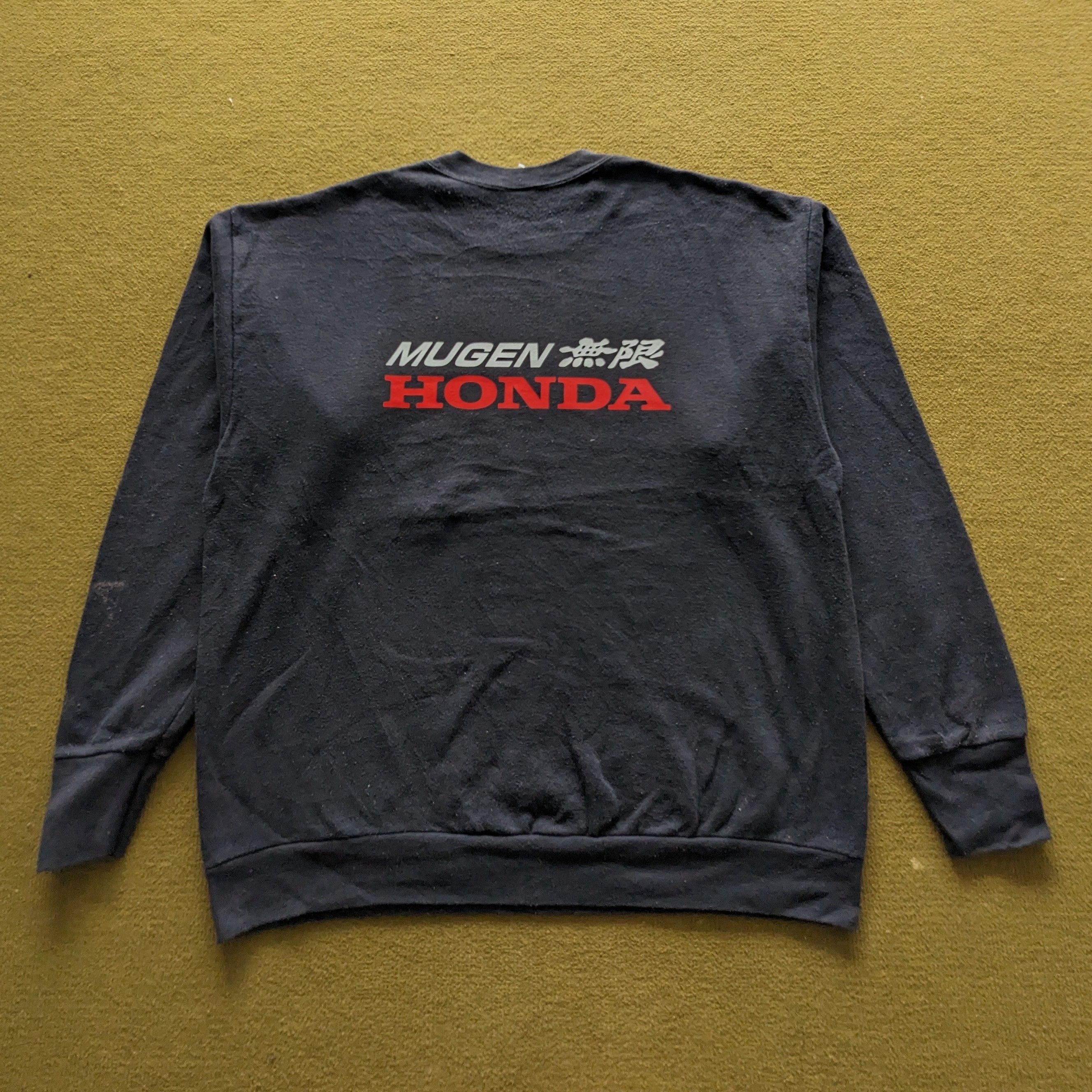 Honda Vintage MUGEN HONDA Motorsports Racing Custom Sweatshirt Size US L / EU 52-54 / 3 - 3 Thumbnail