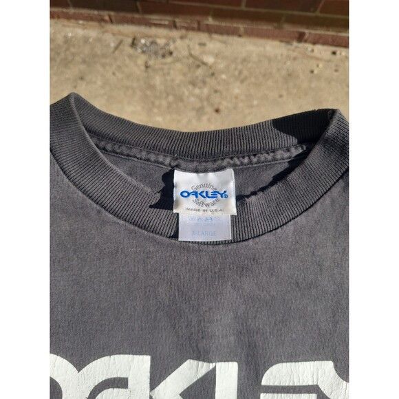 Oakley Vintage Oakley Thermonuclear Protection t- shirt Size US XL / EU 56 / 4 - 3 Thumbnail