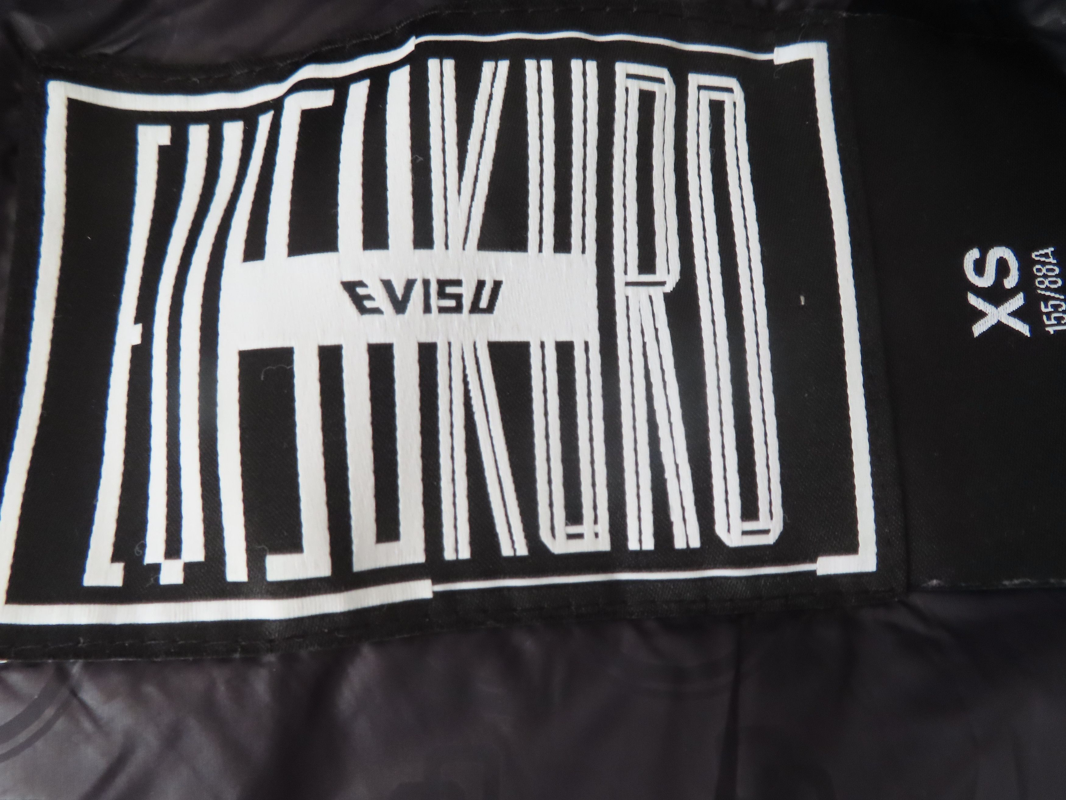 Designer × Evisu evisu kuro Robotic Floral Embroidered Padded Denim Jacket Size XS / US 0-2 / IT 36-38 - 4 Thumbnail
