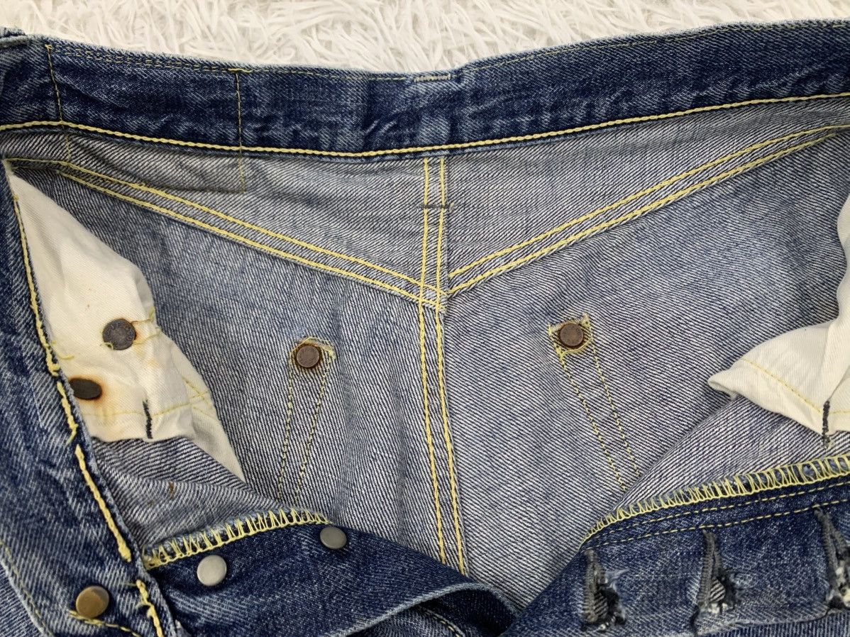 Skull Jeans by an Alchemist Fab Four Skull Jeans An Alchemist Selfedge Pant Hidden Rivet Size US 28 / EU 44 - 8 Thumbnail