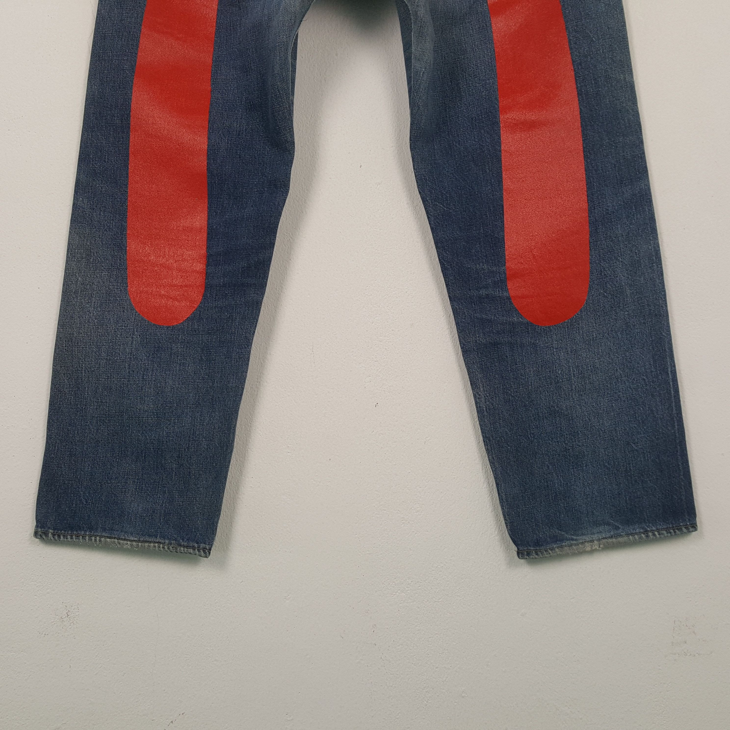 Evisu Evis Japanese Brand Streetwear Custom Daicock Jeans RR23 Size US 34 / EU 50 - 3 Thumbnail