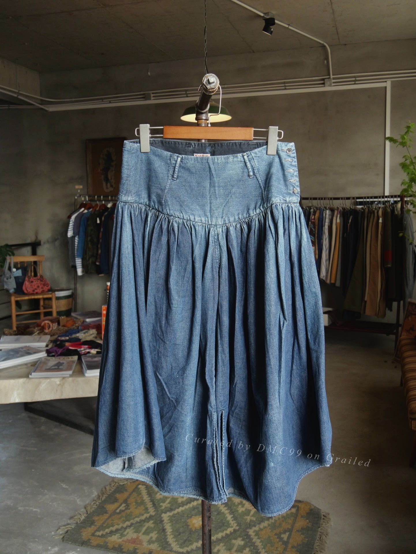 Kapital Kapital Cropped Denim Skirt Pants Size 29" - 1 Thumbnail