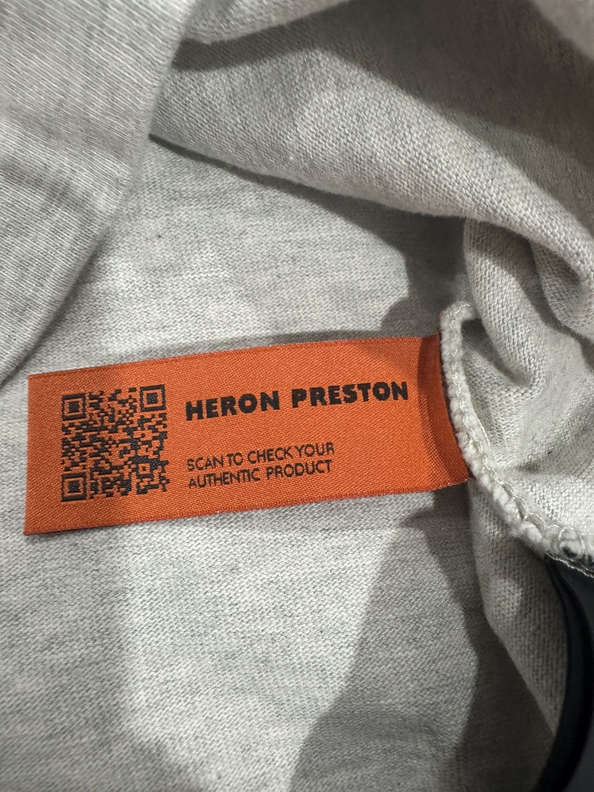 Heron Preston HERON PRESTON OVERSIZED T-SHIRT GREY XS Size US XS / EU 42 / 0 - 7 Thumbnail