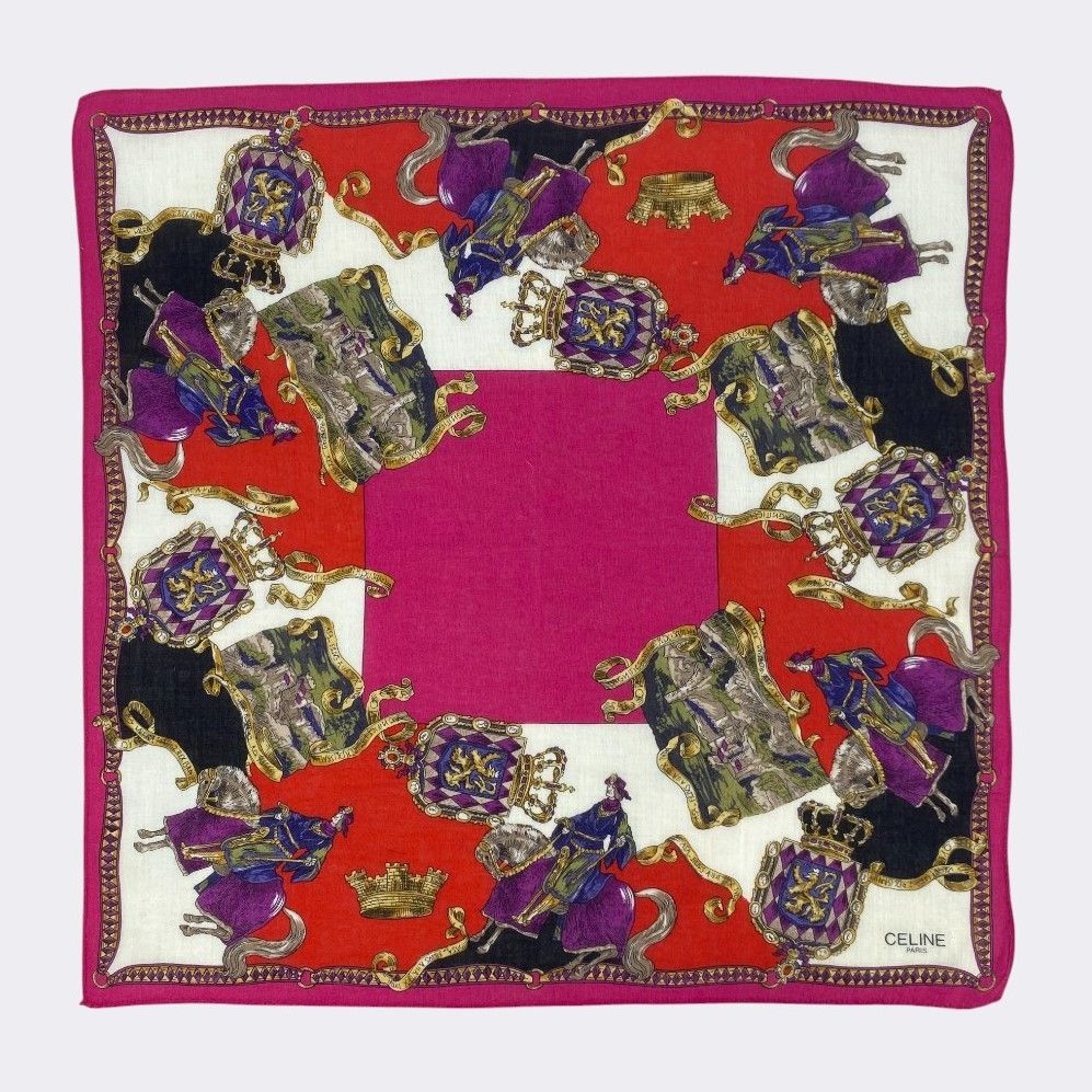 Celine Vintage Celine Handkerchief Neckerchief H065P Size ONE SIZE - 1 Thumbnail