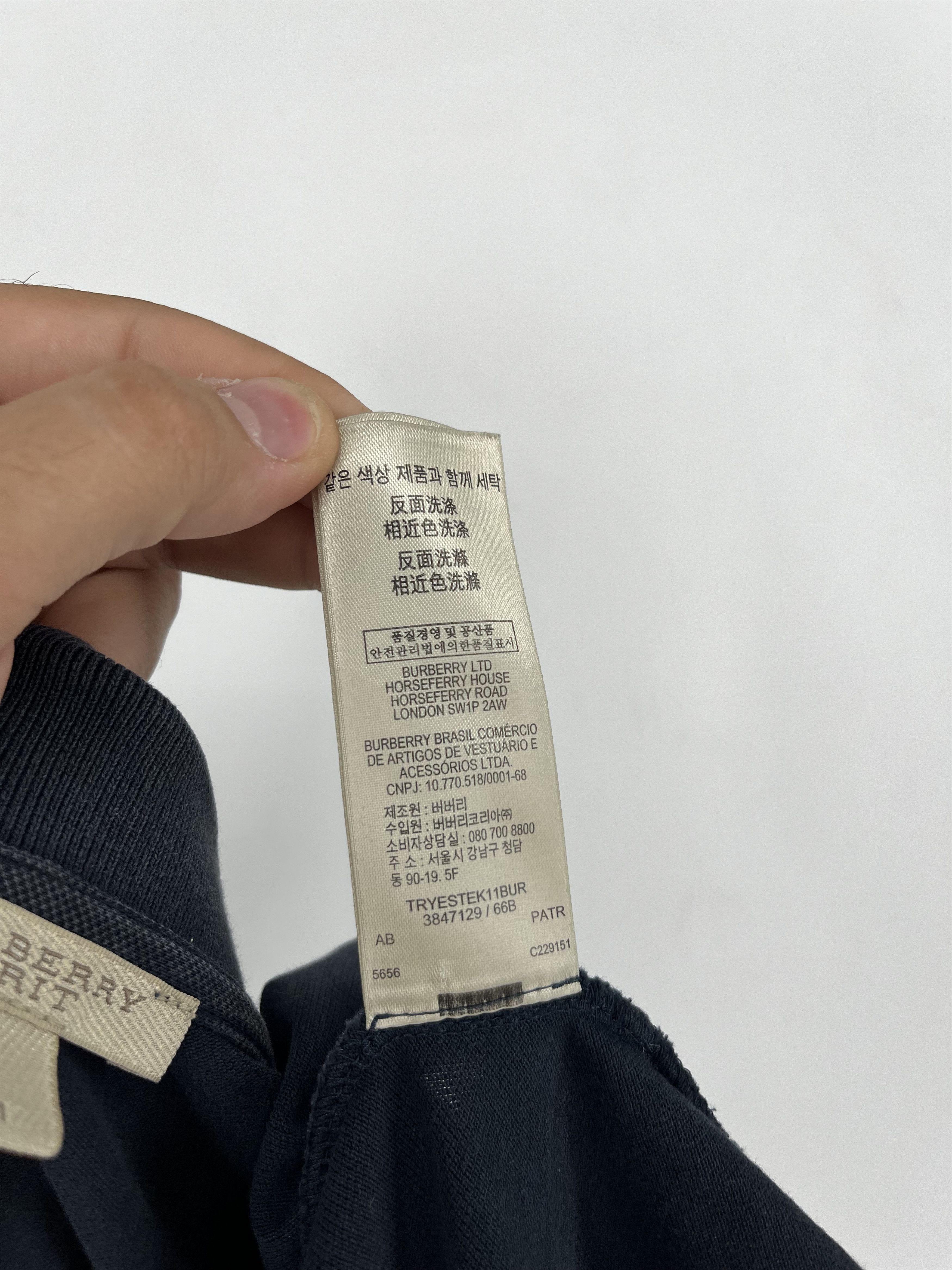 Burberry Vintage Y2K Burberry Brit Polo T-Shirt Size-M Size M / US 6-8 / IT 42-44 - 8 Thumbnail