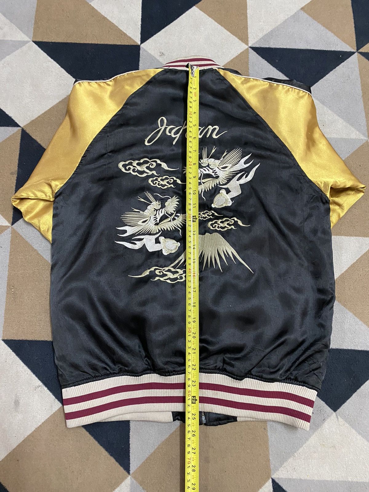 Japanese Brand Sukajan Gy Scene Dragon Size US S / EU 44-46 / 1 - 14 Thumbnail