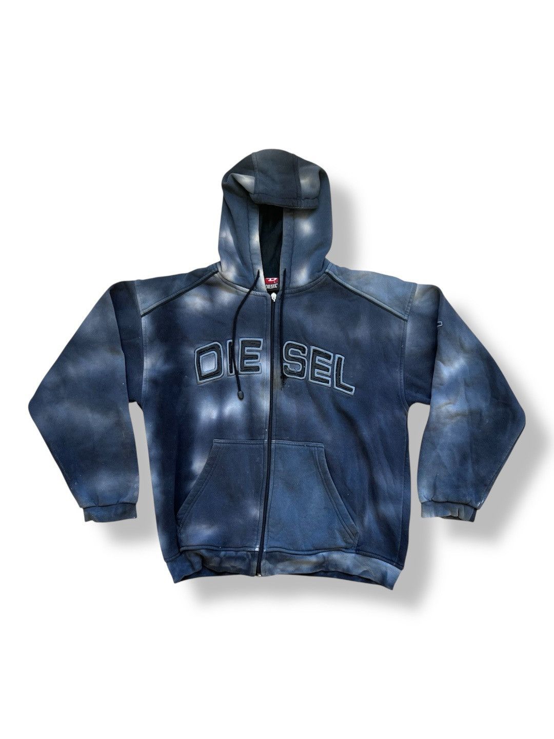 Diesel Diesel Opium Y2K Star Big Logo Zip Hoodie L | Grailed