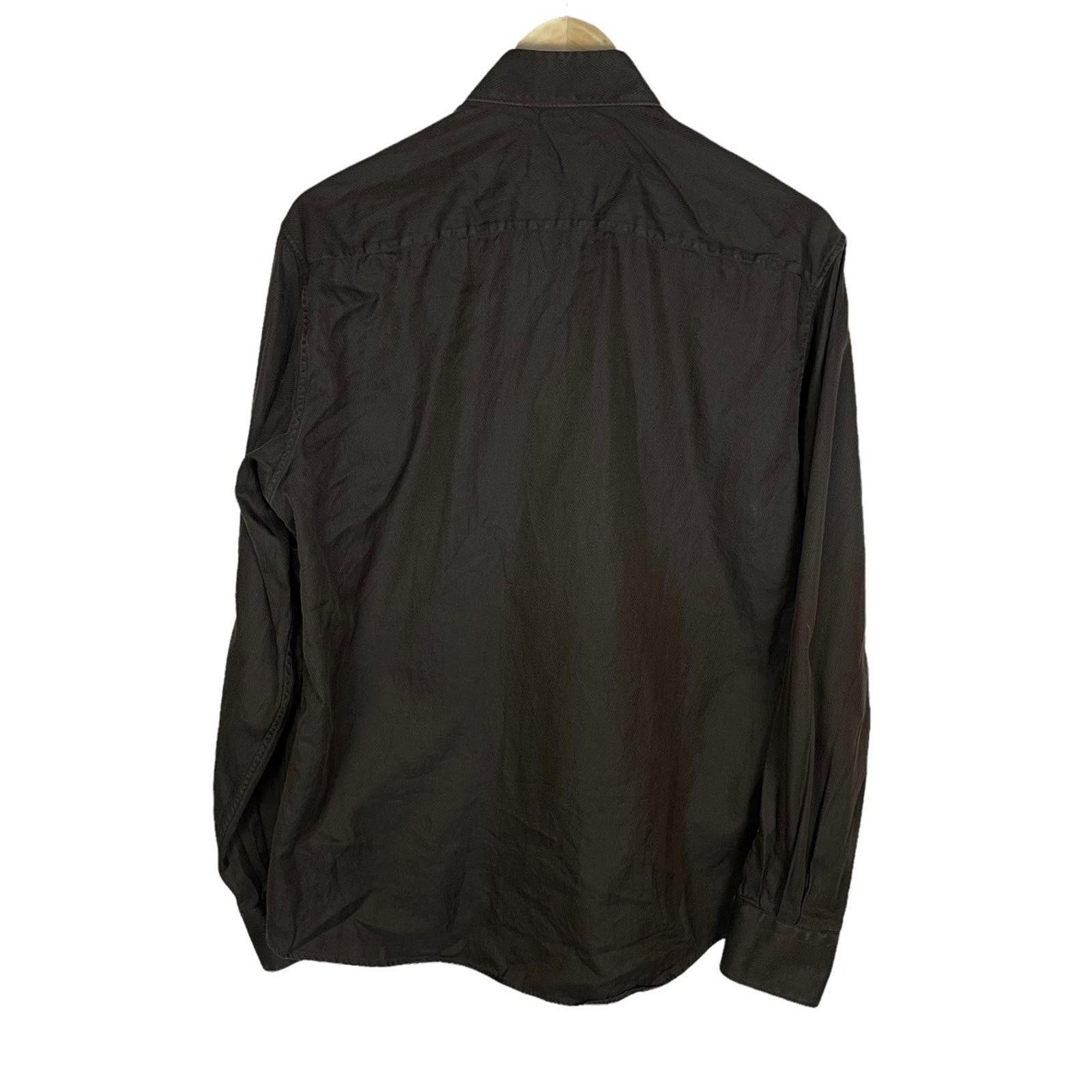 Designer × Ermenegildo Zegna × Z Zegna Zegna Brown Buttom Ups Shirt Size US M / EU 48-50 / 2 - 4 Thumbnail