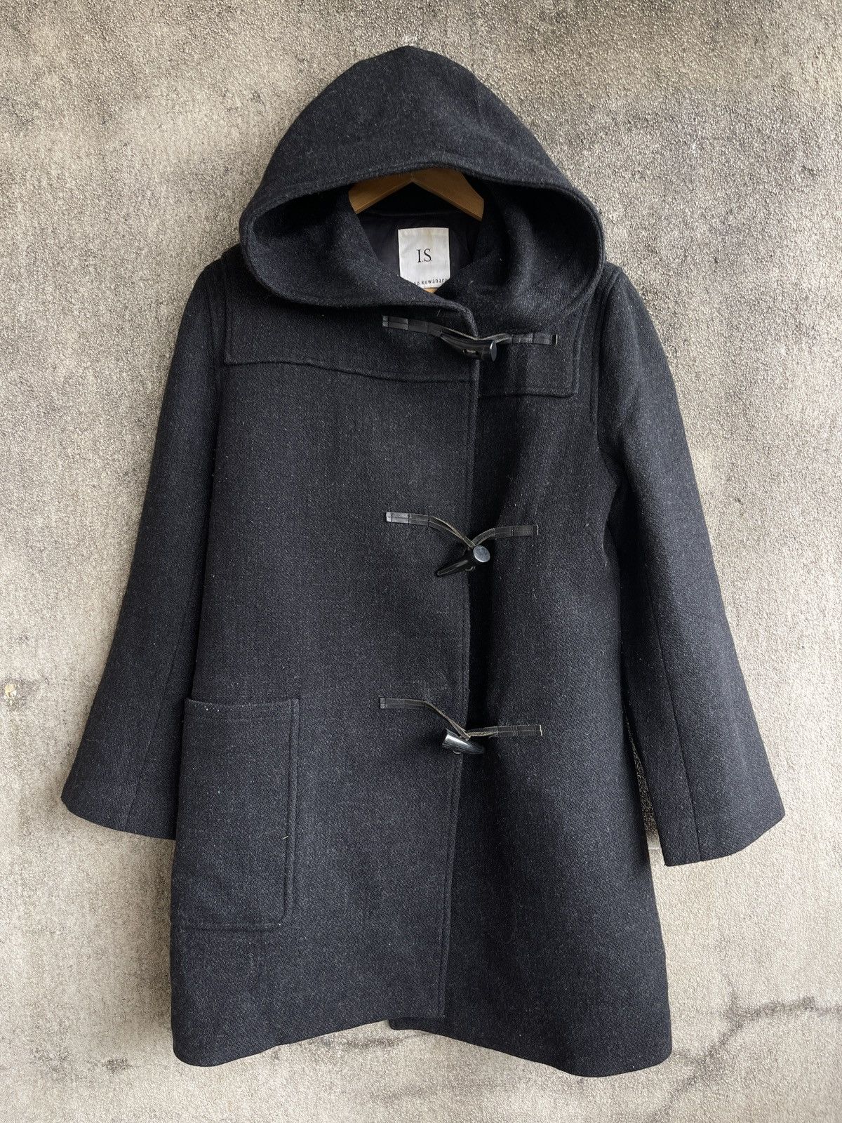 Issey Miyake Rare🔥Vtg SUNAO KUWAHARA ISSEY MIYAKE Wool Peacoat Size US M / EU 48-50 / 2 - 3 Thumbnail