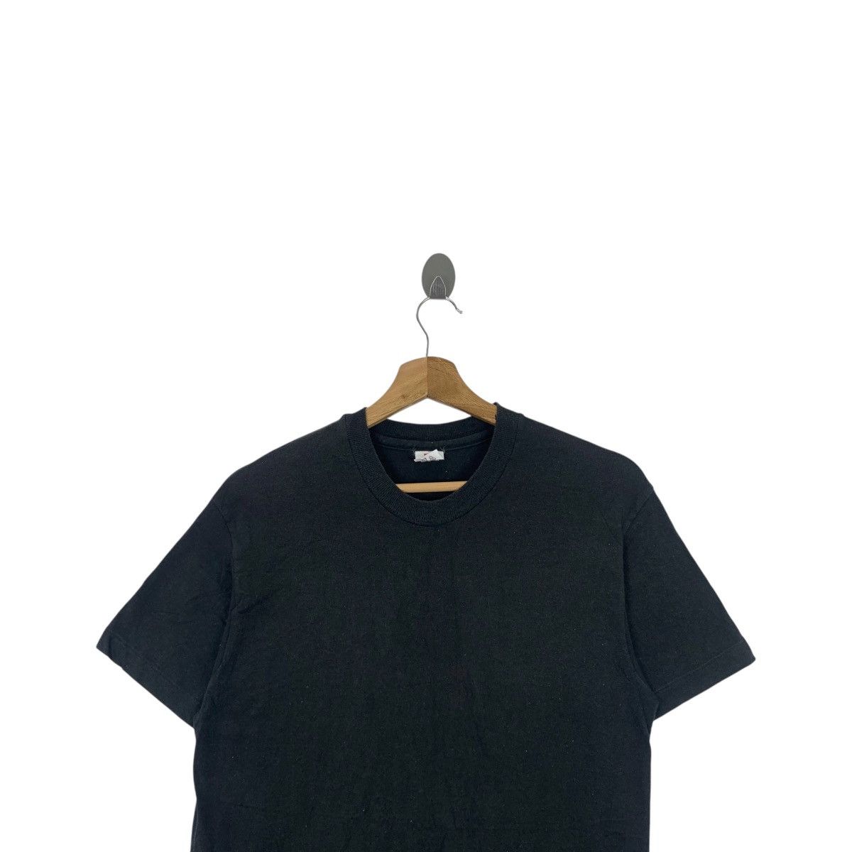 Hanes Vintage 90’ HANES USA Minimalist Design Plain Tee Shirt Size US M / EU 48-50 / 2 - 2 Thumbnail