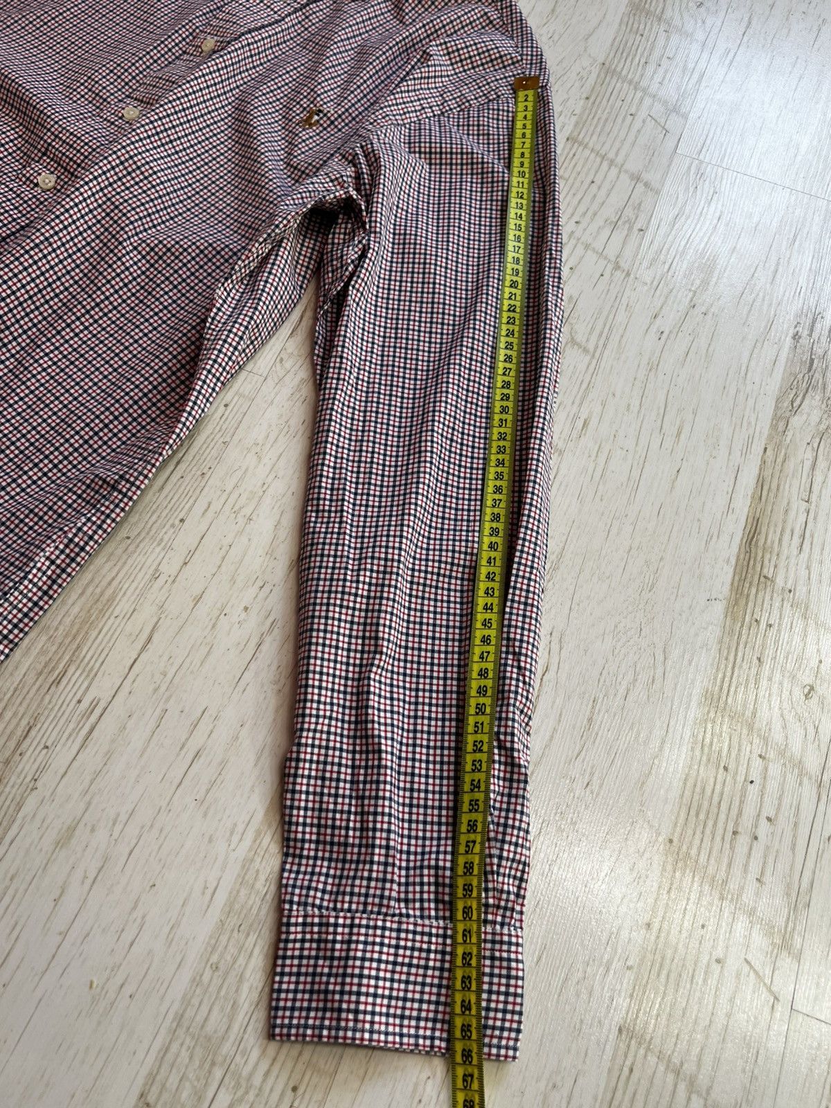 Ralph Lauren Ralph Lauren Slim Fit Plaid Shirt L Blue Red Check Cotton Size US L / EU 52-54 / 3 - 15 Thumbnail
