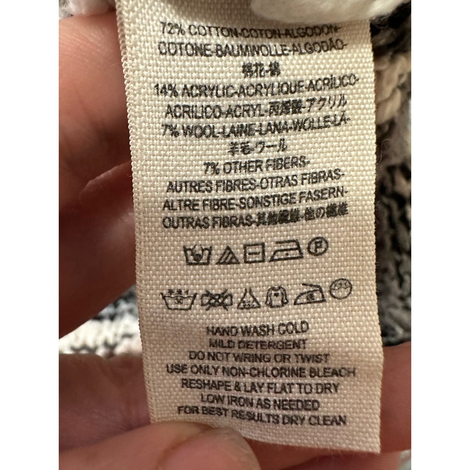 Free People Free People striped v neck oversize sweater size XS Size XS / US 0-2 / IT 36-38 - 4 Thumbnail