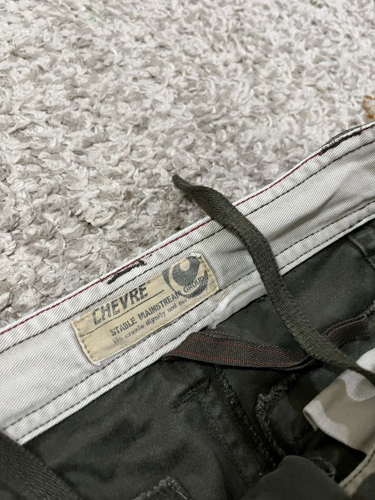 Japanese Brand 🔥 RARE CHEVRE MULTIPOCKETS UTILITY CARGO PANTS Size US 33 - 6 Thumbnail