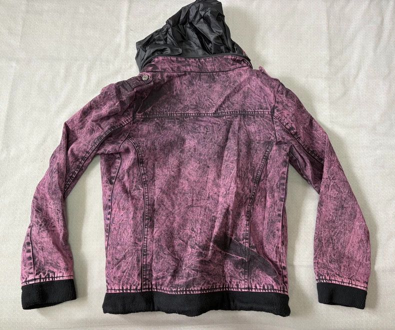 Yohji Yamamoto Vintage Dye Print Jacket with Hidden Hood-2506 Size L / US 10 / IT 46 - 6 Thumbnail