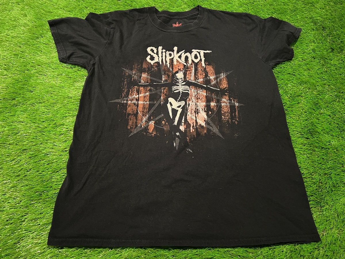 Band Tees × Slipknot VTG OFFICIAL Slipknot The Gray Chapter Album Tour Band Shirt Size US L / EU 52-54 / 3 - 1 Thumbnail