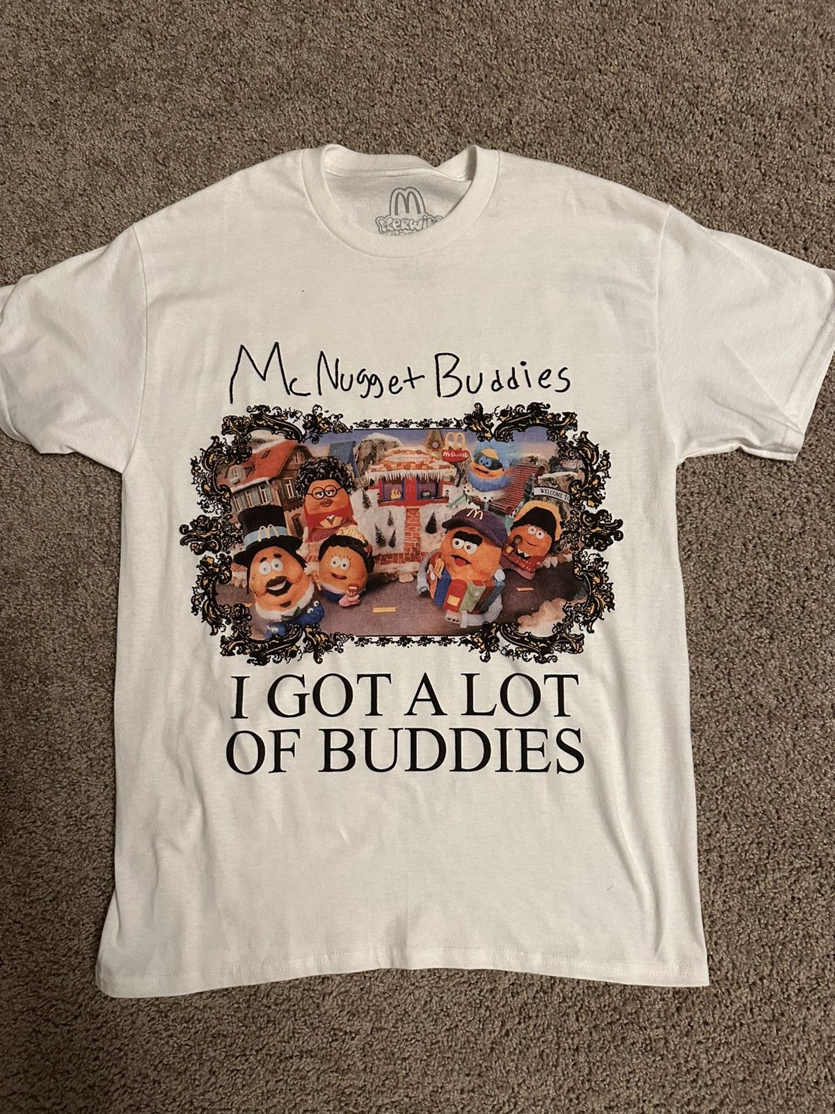 Japanese Brand × Vintage Kerwin frost x McDonald’s “buddies” tee Size US M / EU 48-50 / 2 - 1 Thumbnail